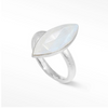 Queen's Claw Moonstone Silver Ring