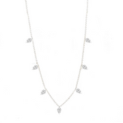 Petal Silver Necklace