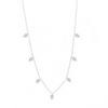 Petal Silver Necklace