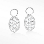 Oval Silver Petite Charms