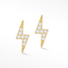 Lightning Bolt Gold 14k Stud Earrings