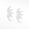 Wildling Moonstone Gold 14k Stud Earrings