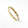 Multi Tourmaline Gold 14k Ring