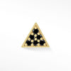 Triangle Gold 14K Threadless