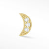 Moon Gold 14k Threaded Studs