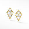 Kite Push back Earrings 14k Yellow Gold